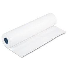 Kraft Paper Roll, 40 lb Wrapping Weight, 24 x 1,000 ft, White -  mastersupplyonline