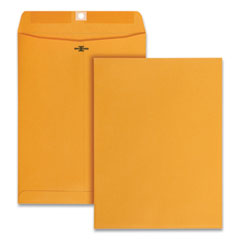 Universal® Kraft Clasp Envelope, #90, Square Flap, Clasp/Gummed Closure, 9 x 12, Brown Kraft, 250/Carton
