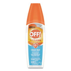 OFF!® FamilyCare Unscented Spray Insect Repellent, 6 oz Spray Bottle