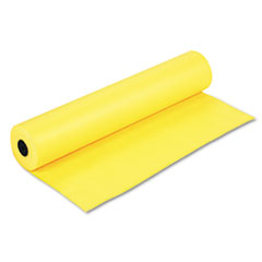 Pacon® Rainbow Duo-Finish Colored Kraft Paper, 35 lb Wrapping Weight, 36" x 1,000 ft, Canary