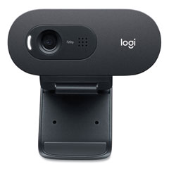 Logitech® C505e HD Business Webcam, 1280 pixels x 720 pixels, Black