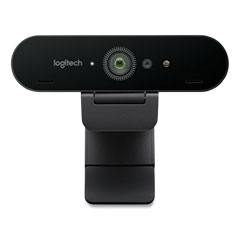 Logitech® BRIO Ultra HD Webcam, 1920 pixels x 1080 pixels, Black