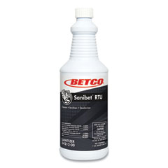 Betco® Sanibet RTU Sanitizer and Surface Cleaner, Unscented, 32 oz Bottle