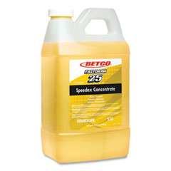 Betco® Speedex FastDraw 25 Concentrate Heavy-Duty Degreaser, Lemon Scent, 67.6 oz Bottle, 4/Carton