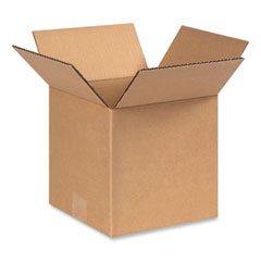 Coastwide Professional™ Fixed-Depth Shipping Boxes, Regular Slotted Container (RSC), 8" x 8" x 8", Brown Kraft, 25/Bundle