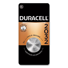 Duracell® Lithium Coin Battery, 2032, 6/Box