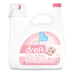 Dreft® Ultra Laundry Detergent, Liquid, Dreft Original Scent, 138 oz Bottle, 4/Carton