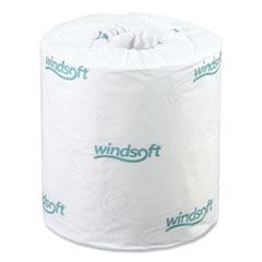 Details about   WINDSOFT Embossed Bath Tissue 2-Ply 500 Sheets/Roll 48 Rolls/Carton 2405 