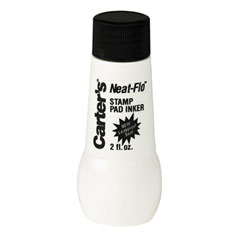 Carter's™ Neat-Flo Stamp Pad Inker, 2 oz Bottle, Black