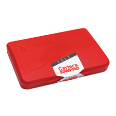 Carter's™ Pre-Inked Felt Stamp Pad, 4.25" x 2.75", Red