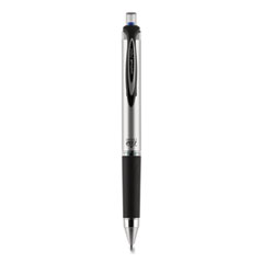 uni-ball® 207 Impact Gel Pen, Retractable, Bold 1 mm, Blue Ink, Black/Blue Barrel