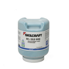 7930016182179, SKILCRAFT Bio+ Dishwasher Rinse Additive, 5 lb Bottle, 2/Carton