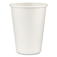 Dixie® Paper Hot Cups, 12 oz, White, 50/Sleeve, 20 Sleeves/Carton