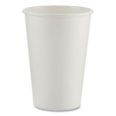 Dixie® Paper Hot Cups, 16 oz, White, 50/Sleeve, 20 Sleeves/Carton