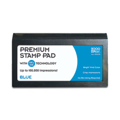 COSCO Microgel Stamp Pad for 2000 PLUS, 6.17" x 3.13", Blue