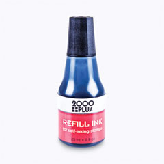 ACCU-STAMP Gel Ink Refill, 0.35 oz Bottle, Black - ASE Direct