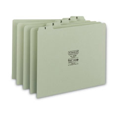 Smead™ 100% Recycled Daily Top Tab File Guide Set