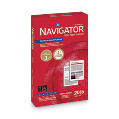 Navigator® Premium Multipurpose Copy Paper, 97 Bright, 20 lb, 11 x 17, White, 500 Sheets/Ream, 5 Reams/Carton