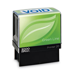 COSCO 2000PLUS® Green Line Self-Inking Message Stamp