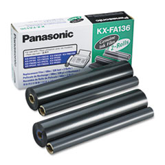 Panasonic® KXFA136 Film Roll Refill, 2/Box