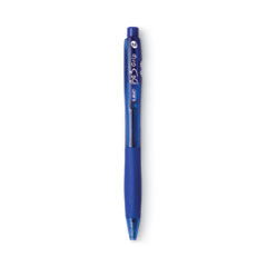 BIC® BU3 Ballpoint Pen, Retractable, Bold 1 mm, Blue Ink, Blue Barrel, Dozen