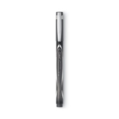 BIC® Intensity Porous Point Pen, Stick, Fine 0.5 mm, Black Ink, Black Barrel, Dozen