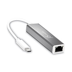 j5create® USB-C to Gigabit Ethernet Adapter, 1 Port