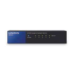 LINKSYS™ SE3005 Gigabit Ethernet Switch, 5 Ports