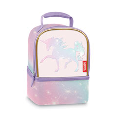 Thermos® Lunch Bag, Polyester, 5.5 x 9.5 x 5, Sparkle/Pastels
