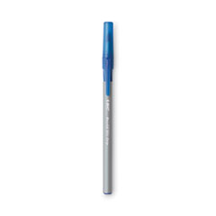 12 Round Stic Grip Xtra Comfort Ballpoint Pen Medium Point Blue 1.2mm 
