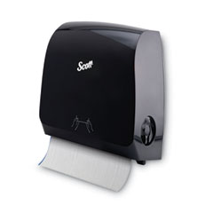 Scott® Control Slimroll Manual Towel Dispenser, 12.65 x 7.18 x 13.02, Black
