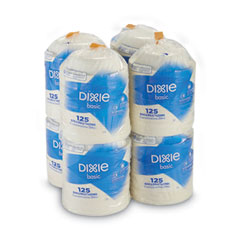 Dixie® Paper Dinnerware, Bowls, 12 oz, White, 1,000/Carton