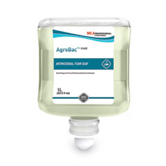 SC Johnson Professional® AgroBac Pure Foam Wash, Unscented, 1 L Refill, 6/Carton