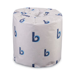 Boardwalk® Two-Ply Toilet Tissue, Septic Safe, White, 4 x 3, 400 Sheets/Roll, 96 Rolls/Carton