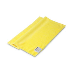 Boardwalk® Microfiber Cleaning Cloths, 16 x 16, Yellow, 24/Pack