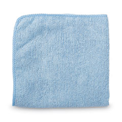 Rubbermaid® Commercial Microfiber Cleaning Cloths, 12 x 12, Blue, 24/Pack