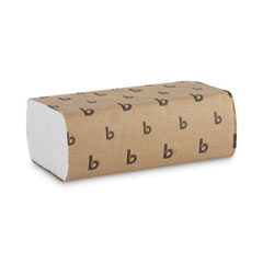 Boardwalk® Multifold Paper Towels, White, 9 x 9 9/20, 250 Towels/Pack, 16 Packs/Carton