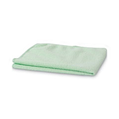GEN Microfiber Cleaning Cloths, 16 x 16, Green, 24/Pack