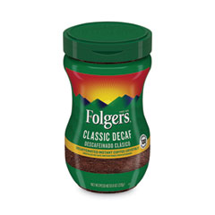 Folgers® Instant Coffee Crystals, Decaf Classic, 8 oz