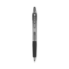 Pilot® Precise Gel BeGreen Gel Pen, Retractable, Fine 0.7 mm, Black Ink, Black Barrel, Dozen