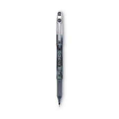 Pilot® Precise P-700 Gel Pen, Stick, Fine 0.7 mm, Black Ink, Black Barrel, Dozen