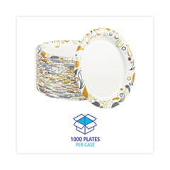 Gold Label Coated Paper Plates by AJM Packaging Corporation AJMCP9GOEWH