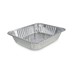 Boardwalk® Half Size Aluminum Steam Table Pan, Deep, 100/Carton