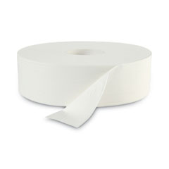 Boardwalk® JRT Bath Tissue, Jumbo, Septic Safe, 2-Ply, White, 3.5" x 2000 ft, 6 Rolls/Carton