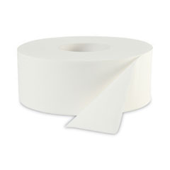Boardwalk® JRT Bath Tissue, Jumbo, Septic Safe, 2-Ply, White, 3.5" x 1000 ft, 12 Rolls/Carton