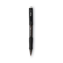 Pentel® Twist-Erase EXPRESS Mechanical Pencil, 0.5 mm, HB (#2), Black Lead, Black Barrel, Dozen