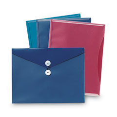 Pendaflex® Poly Envelopes, Letter Size, Assorted Colors, 4/Pack
