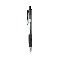 Universal™ Comfort Grip® Clear Barrel Retractable Ballpoint Pen