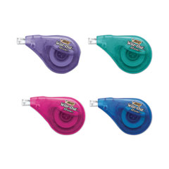 BIC® Wite-Out EZ Correct Correction Tape, Non-Refillable, 1/6" x 400", 4/Pack