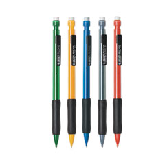 BIC® Xtra-Comfort Mechanical Pencil, 0.7 mm, HB (#2.5), Black Lead, Assorted Barrel Colors, Dozen